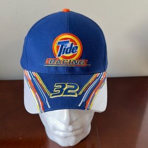 NWOT NASCAR Tide Racing #32 Downy Ricky Craven SnapBack Hat Baseball Cap Blue